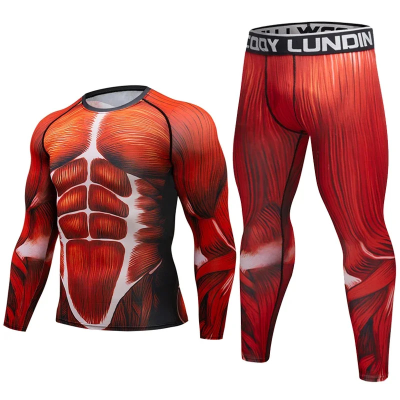 Compression Long Pant - Nowy męski zestaw kompresyjny 2026, legginsy