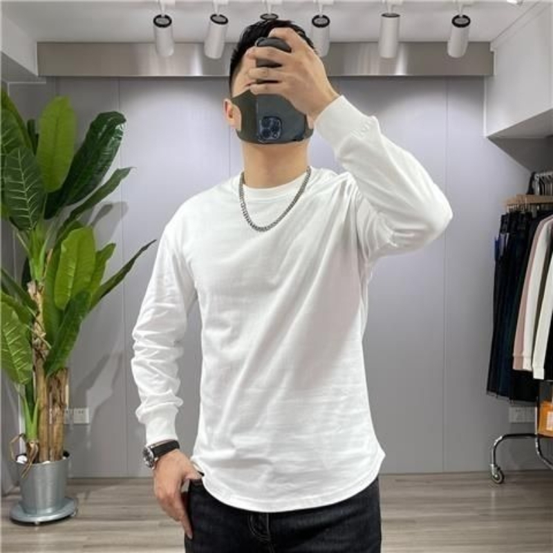 Męska koszulka z długim rękawe – Undershirt Crew Neck recenzja i cena