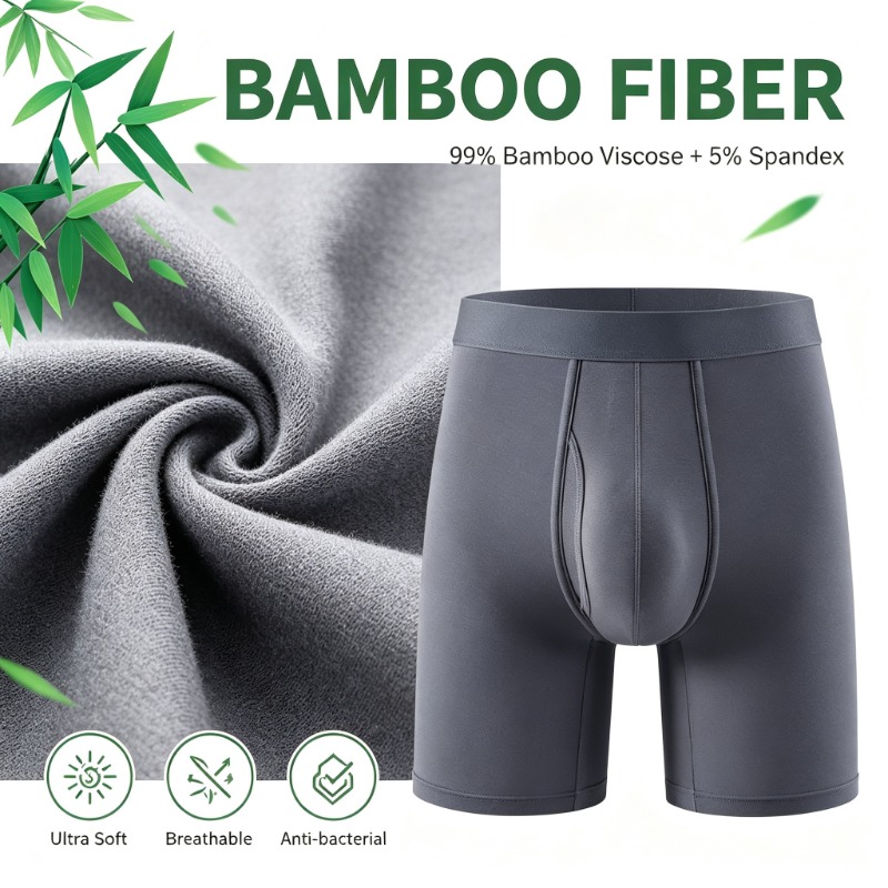 Męskie bokserki z włókna bambu – Bamboo Fiber Trunk recenzja i cena