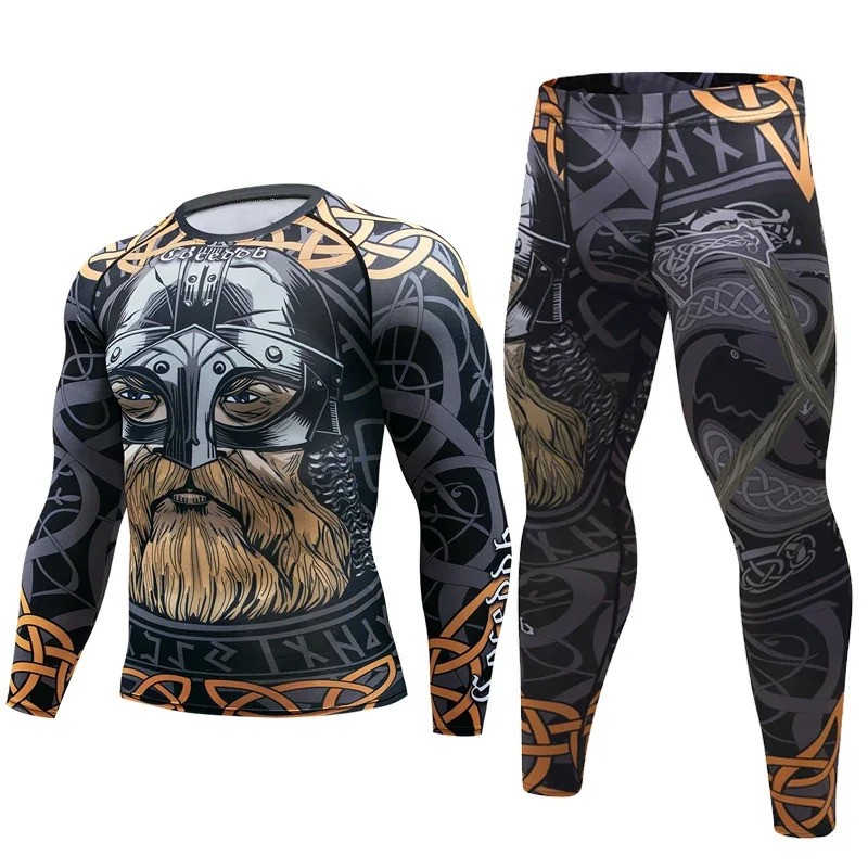 Nowy męski zestaw kompresyjny  – Compression Long Pant recenzja i cena