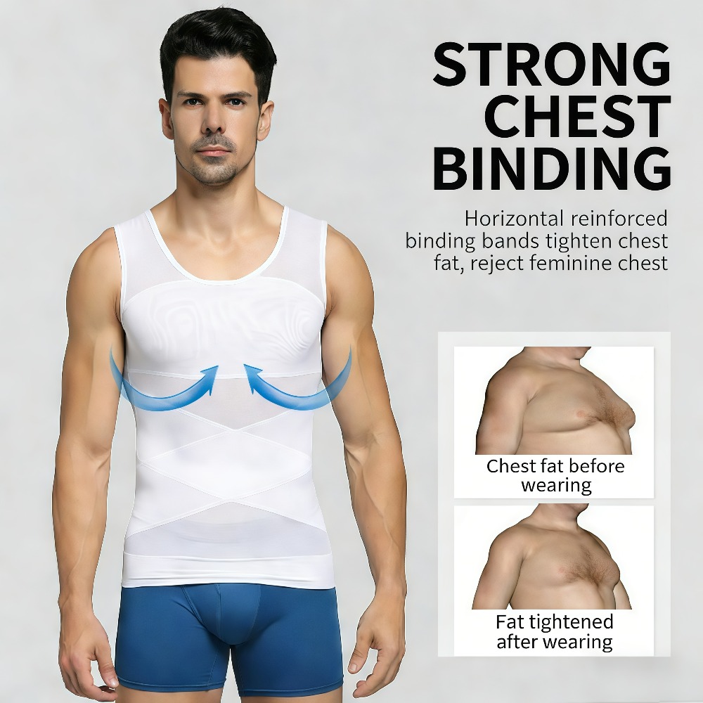 Męska kamizelka modelująca bez – Sleeveless Undershirt recenzja i cena