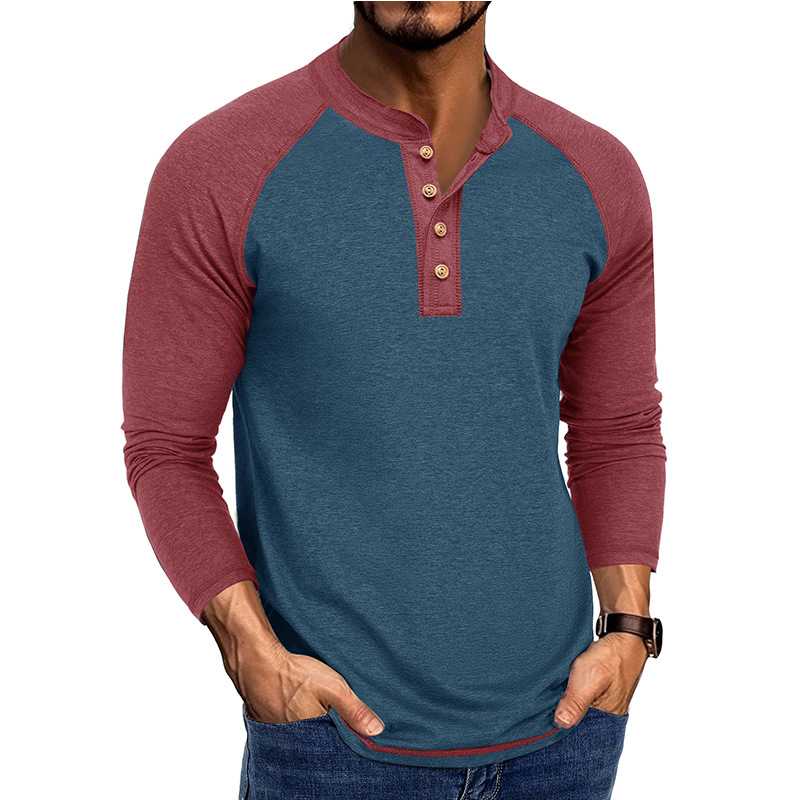 Męska nowa koszulka Henley z d – Base Layer Top recenzja i cena
